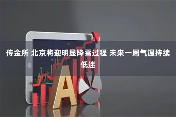 传金所 北京将迎明显降雪过程 未来一周气温持续低迷