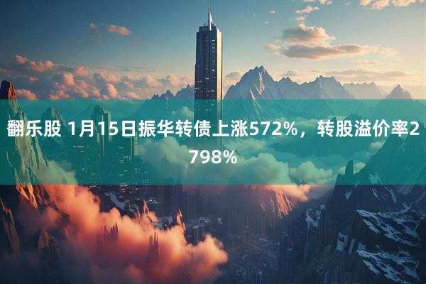 翻乐股 1月15日振华转债上涨572%，转股溢价率2798%
